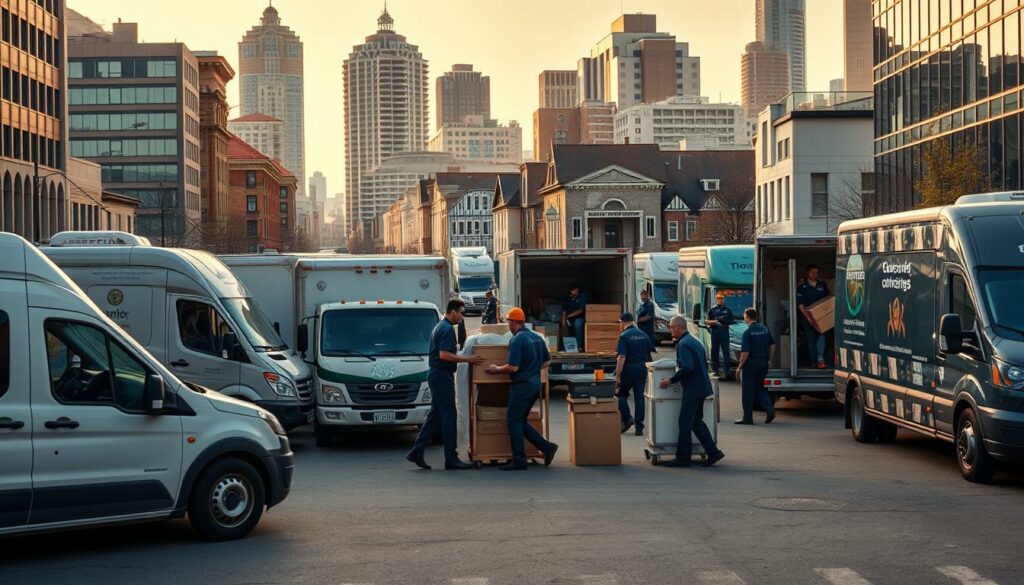 lokale Umzugsdienste Überblick