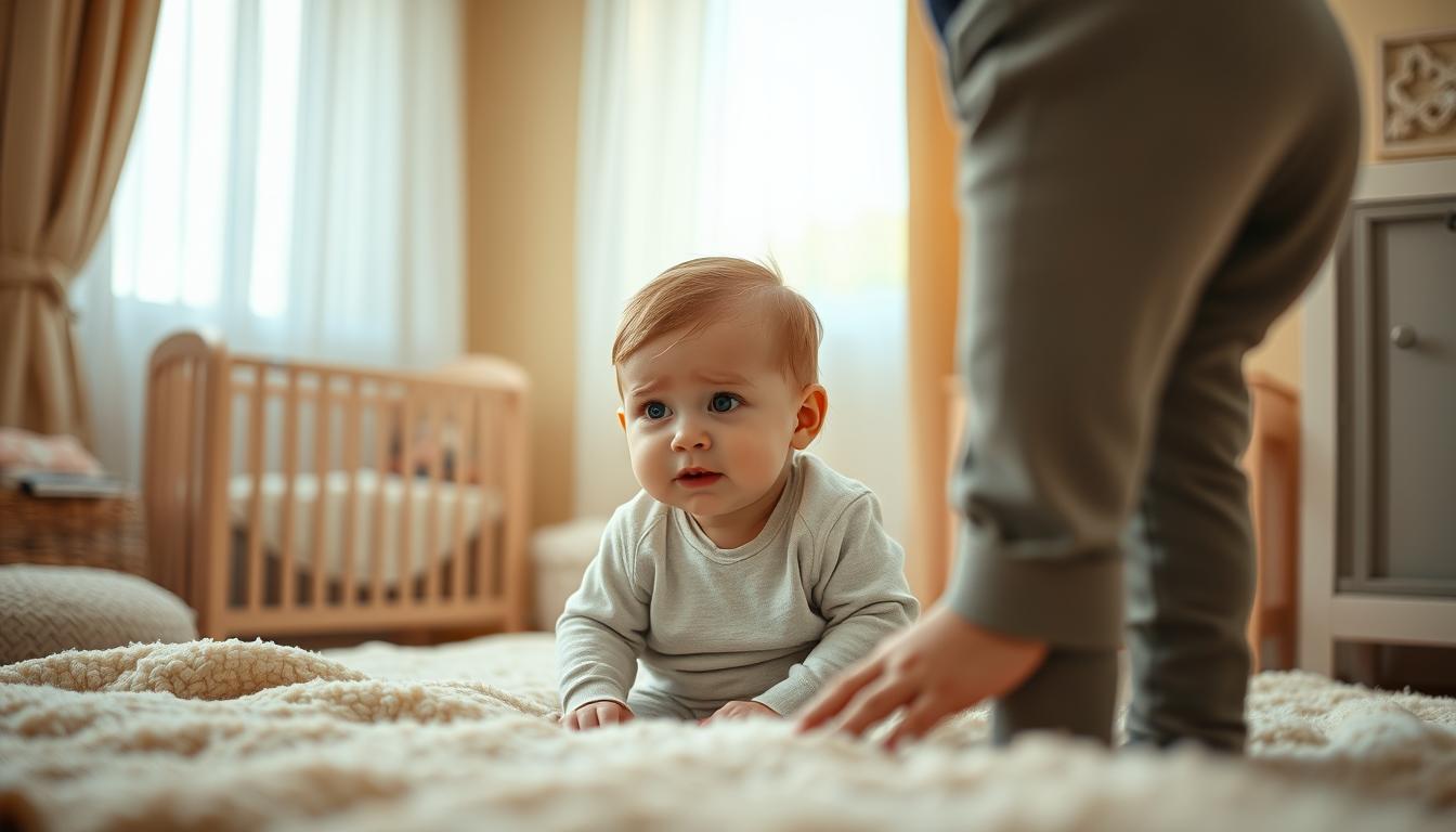 Fremdeln bei Babys Entwicklungsphase
