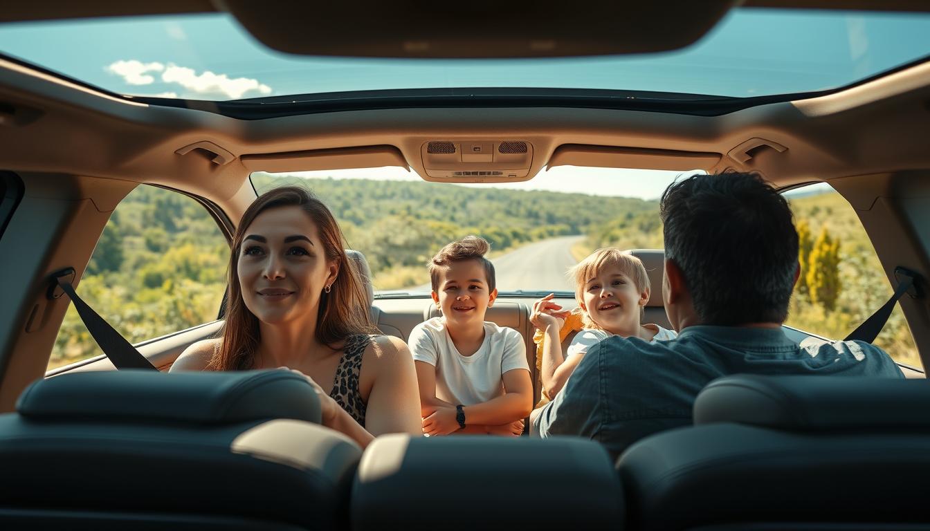 entspannte Reise Familie