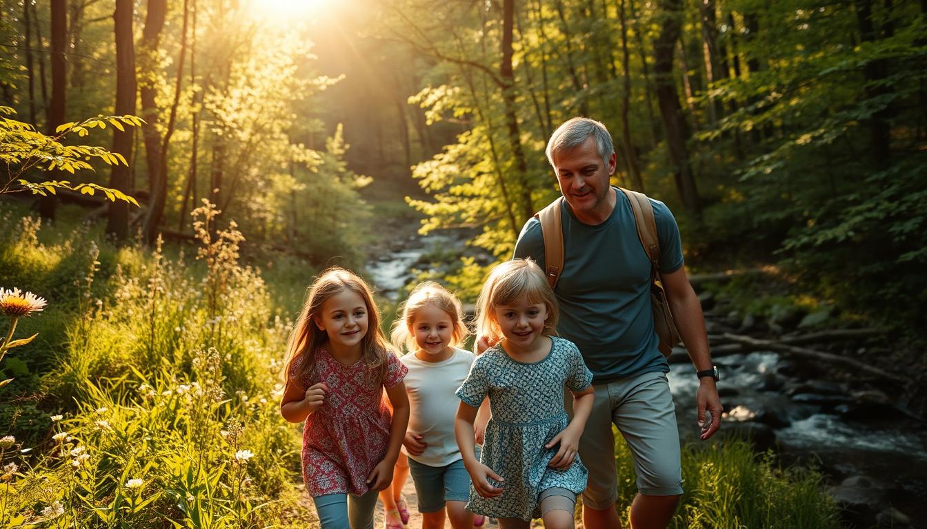 Familienerlebnisse mit Kindern in der Natur
