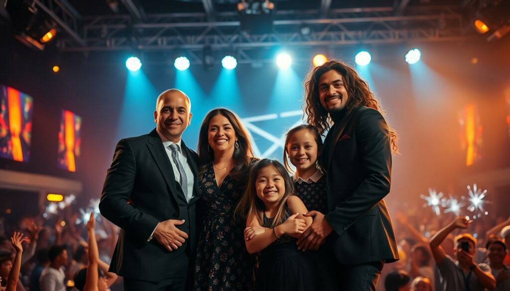 Promi-Familien im Rampenlicht