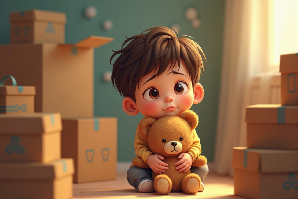 Kinderemotionen beim Umzug: Ein sanfter Übergang