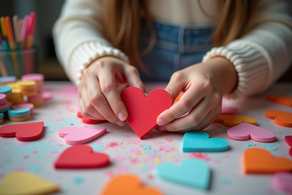 Kreative Überraschungen für kleine Herzen basteln