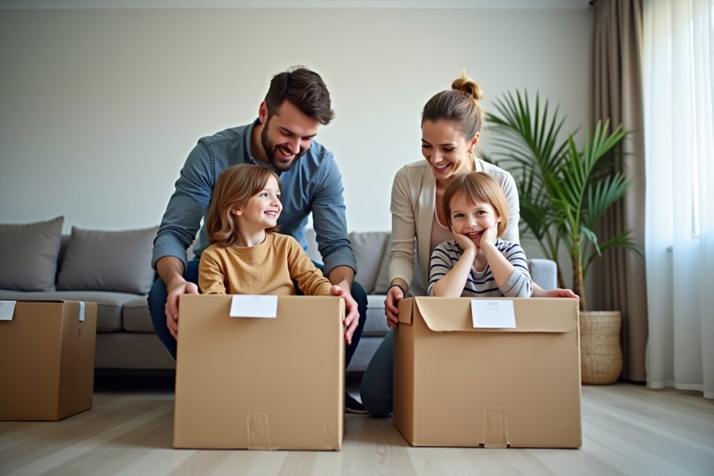 Familien-Umzug: Stressfrei durch gute Organisation
