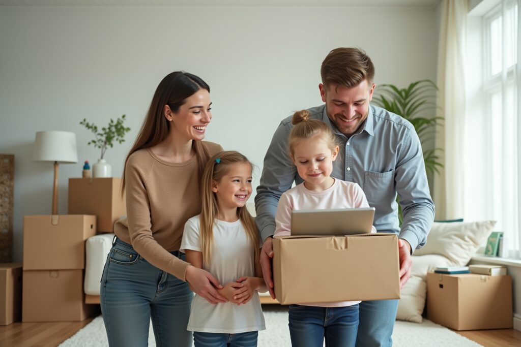 Als Familie stressfrei umziehen: Tipps für 2026