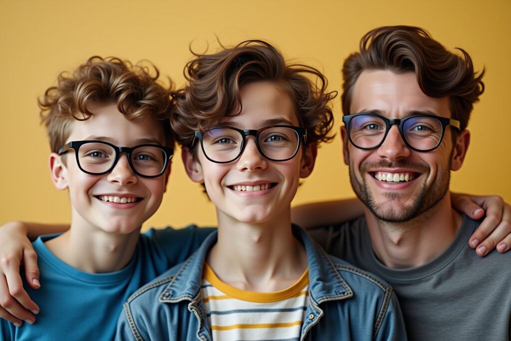 Brillen als Accessoire für Männer und Kinder