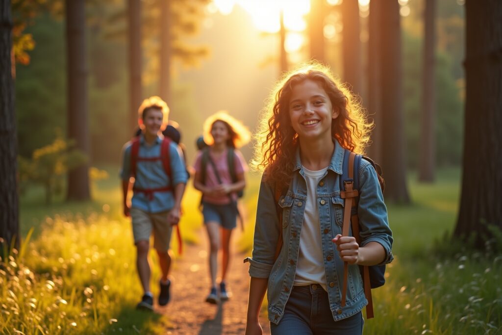 Outdoor-Aktivitäten für Jugendliche im Freien