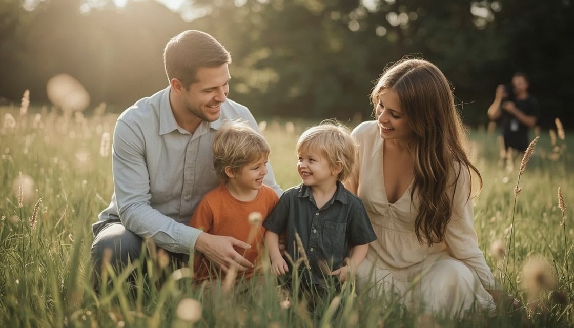 Familienfotoshooting: So wird es ein schönes Erlebnis