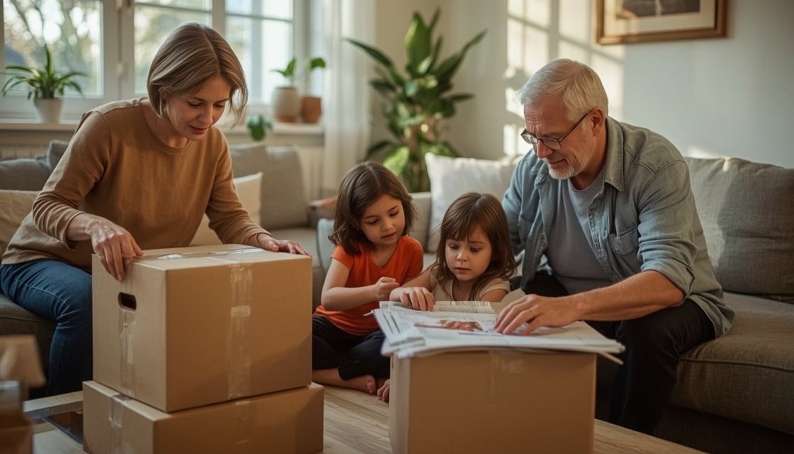 Wenn Oma und Opa umziehen: So helfen Kinder verstehen