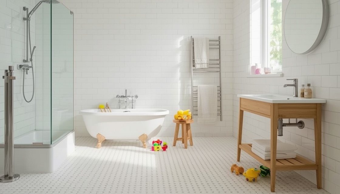 Badezimmer kindersicher machen: Tipps für den Umbau